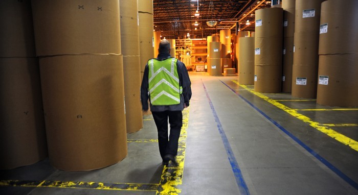 As society sheds paper, an industry shrinks